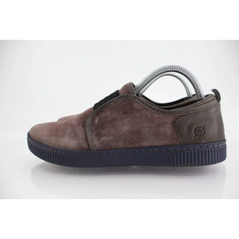 Born Callisto Peltro Loafers Women's Size 10 Brown Leather Slip On Casual Shoes